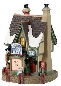 35046 Water Taxi Cafe, Plymouth Corners Christmas Village Porcelain Decoration