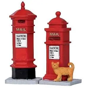 A4866 Caddington Village Center Accessory Assortment For Holiday Decor