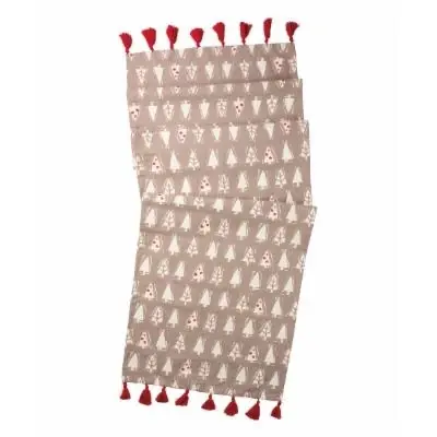 Christmas Trees Decorative Runner For Home Decor