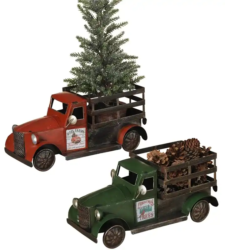2484150 Truck With Magnet Holiday Sign, Assorted Designs