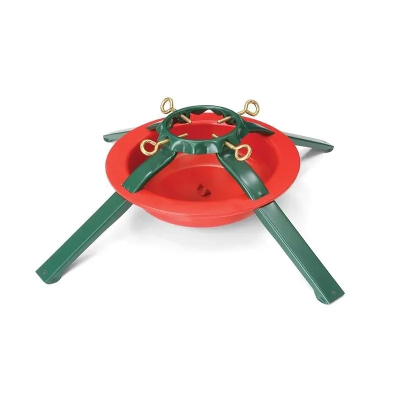 Heavy‑duty 9‑foot Steel Christmas Tree Stand – Secure Real Tree Base