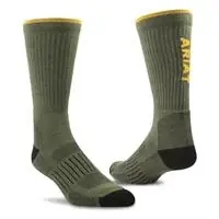 Ariat Ariattek High Performance Crew Socks, 2-pair Pack