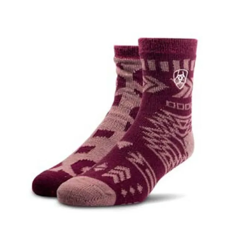 Cozy Aloe Horse Sock Wine