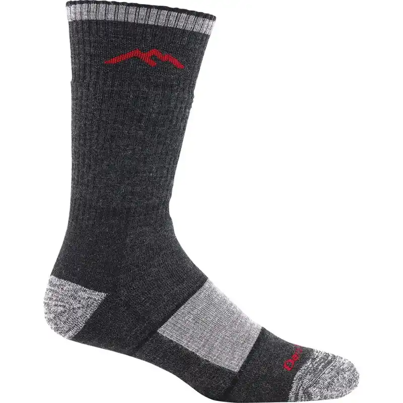 Men‘s Full Cushion Hiker Boot Socks - Large - Black - Merino Wool