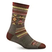 Women‘s Hiker Micro Crew Cushion Socks - Large - Slate Color
