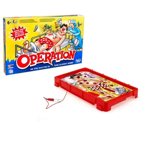 Classic Operation Game - Fun Family Board Game For All Ages