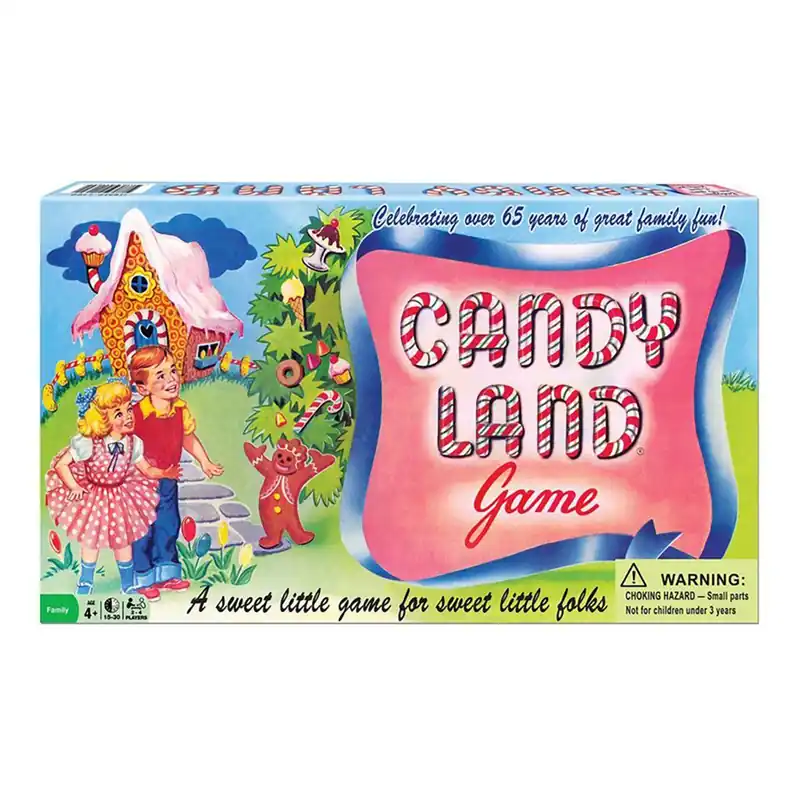 Candy Land Board Game 65th Anniversary Edition For Ages 4 And Up
