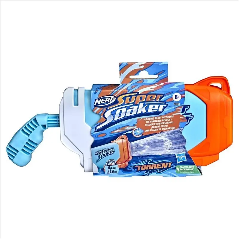 Hasbro Nerf Super Soaker Torrent Water Blaster Multicolored 8 Pc