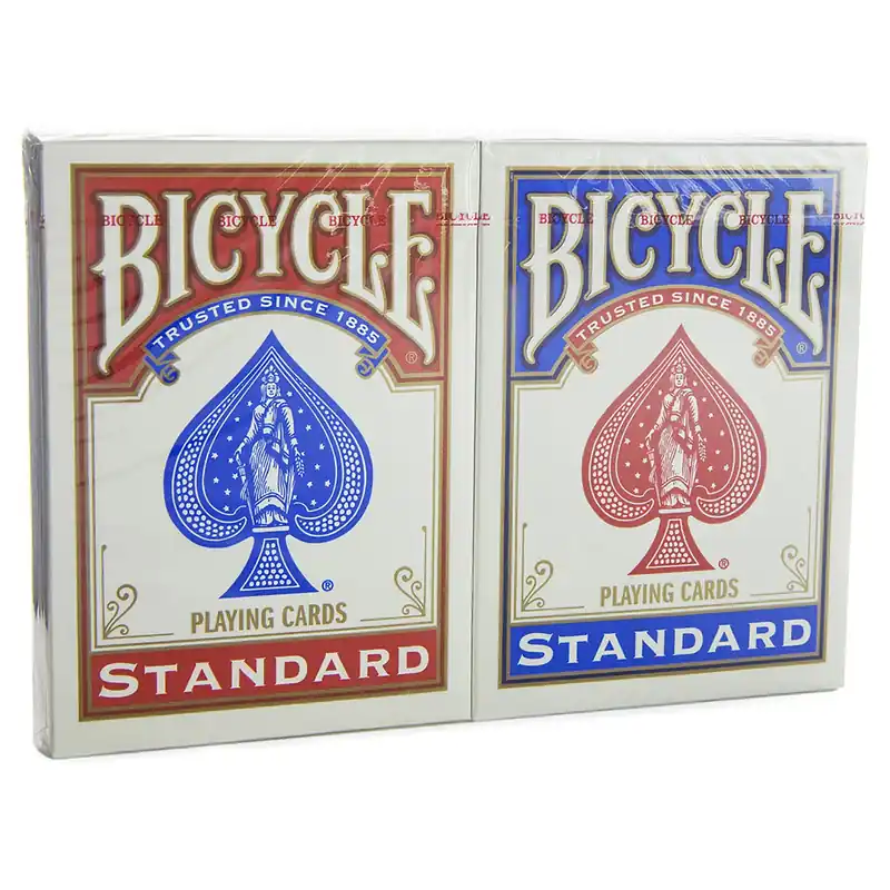 Standard Index Playing Cards - Assorted Colors - 52 Pieces