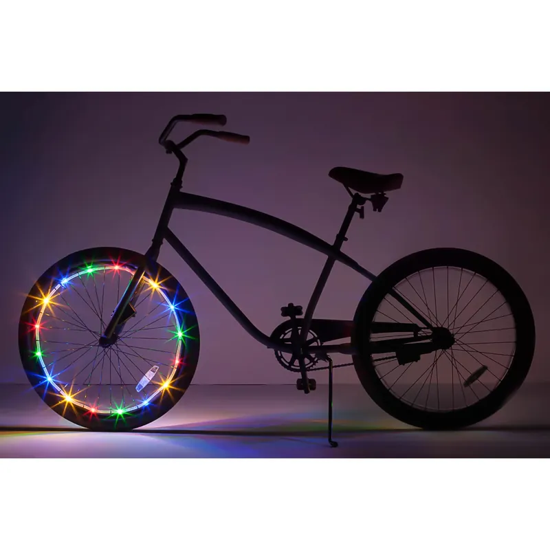 Wheel Brightz Multicolor Led Bike Accessory Abs Plastics 1 Pk