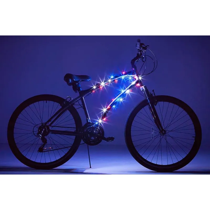 Patriotic Cosmic Brightz Led Bicycle Frame Accessory Light - Brightz, Ltd.