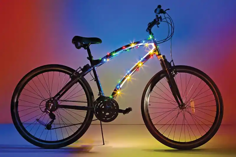 Cosmic Brightz Multicolor Led Bike Accessory Abs Plastics 1 Pk