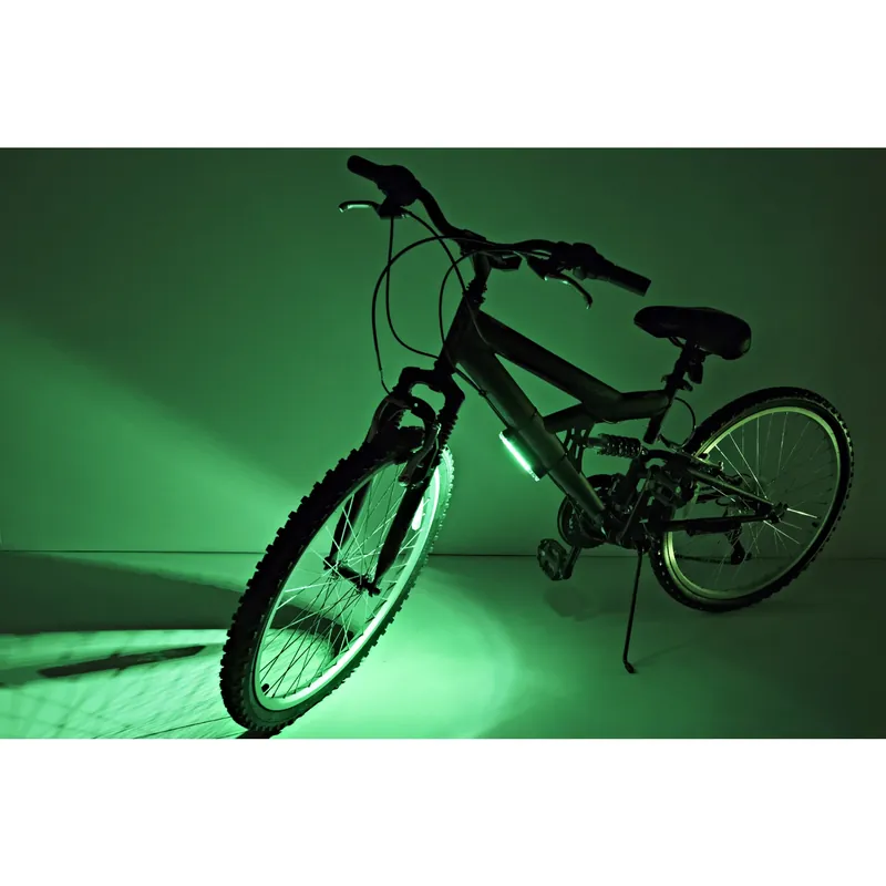 Go Brightz Green Led Bike Accessory Abs Plastics 1 Pk