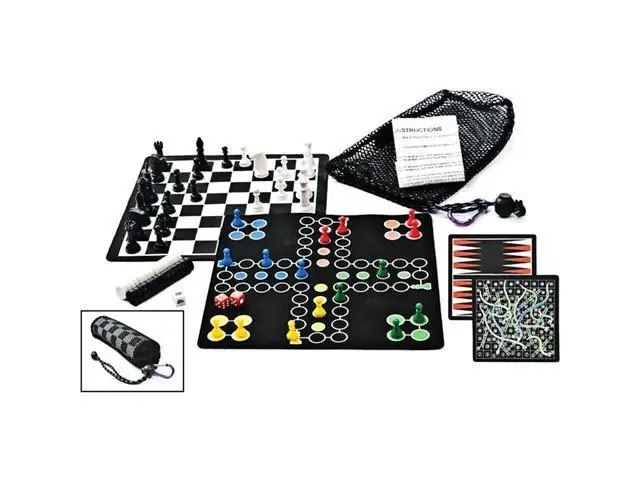 99960 Roll-up 5-in-1 Travel Game Set For Outdoor Fun