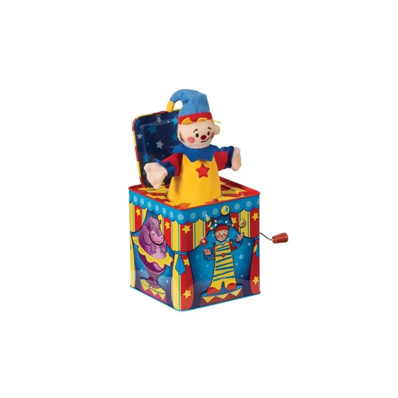 Silly Circus Jack In The Box Toy With Plush Figure And Music