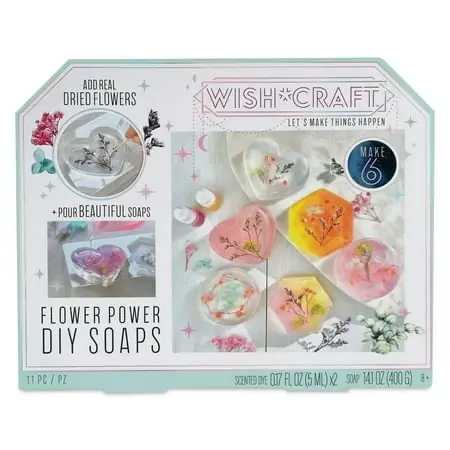 Flower Power Diy Soap Making Kit For Creative Fun