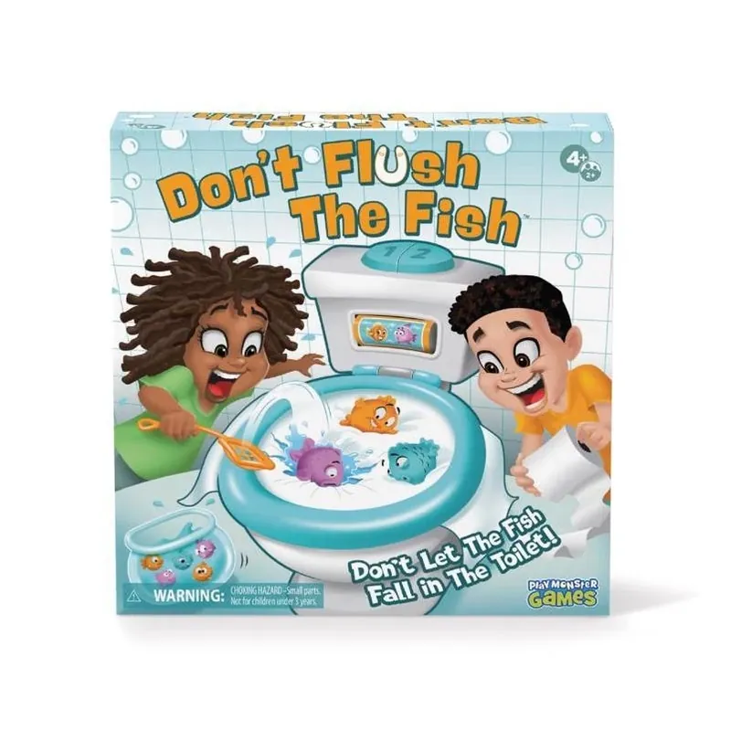 Don‘t Flush The Fish Family Game – Playmonster