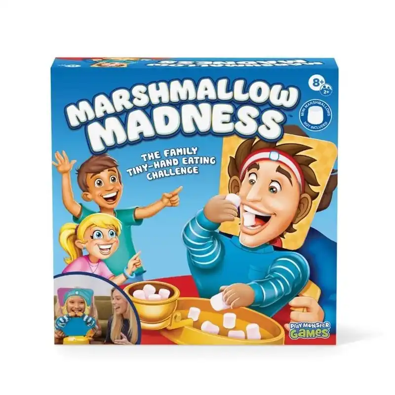 Marshmallow Madness Party Game – Playmonster’s Ultimate Kids’ Group Game (ages 8+)