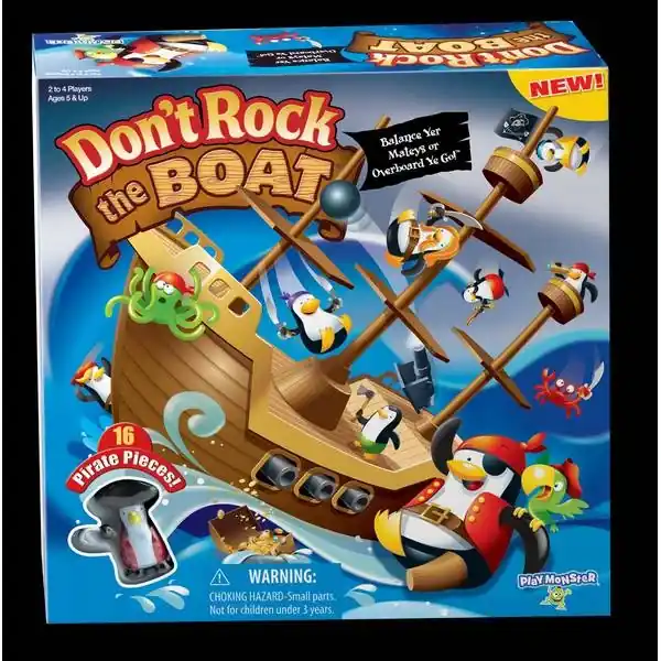 Don‘t Rock The Boat Kids Game - Fun Family Board Game For All Ages