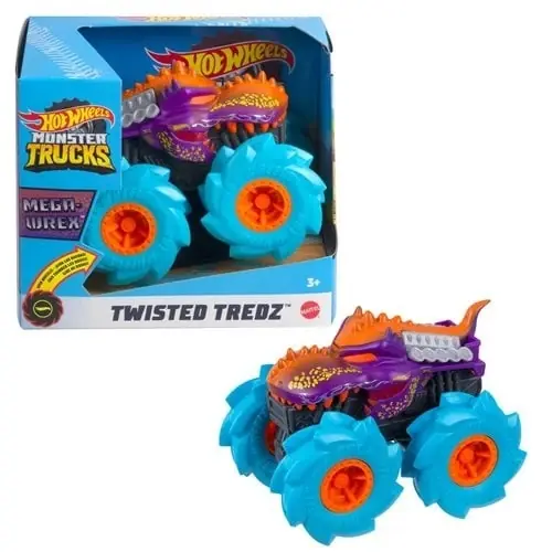 Monster Trucks Mega Wrex 1 43 Scale Twisted Tredz Play Vehicle
