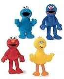 Sesame Street Elmo Plush Toy - 12 Inch Soft Stuffed Animal