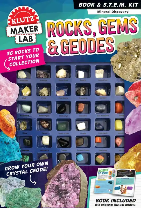 K857572 Rocks, Gems & Geodes Educational Toy For Ages 8-13