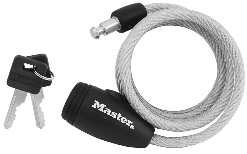 5/16 In. D X 60 In. L Vinyl Coated Steel Locking Cable