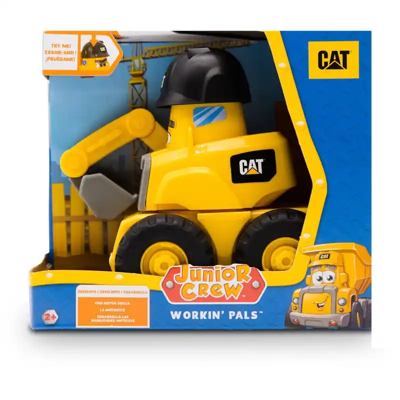 Jr. Crew Workin‘ Pals Excavator - 5 Inch Interactive Toy For Kids