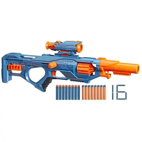 Elite 2.0 Eaglepoint Rd-8 Foam Dart Blaster With Detachable Scope And Barrel