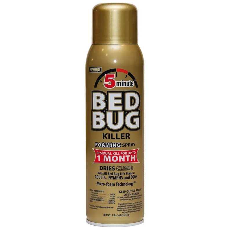 5-minute Bed Bug Killer, Foaming, 16-oz.