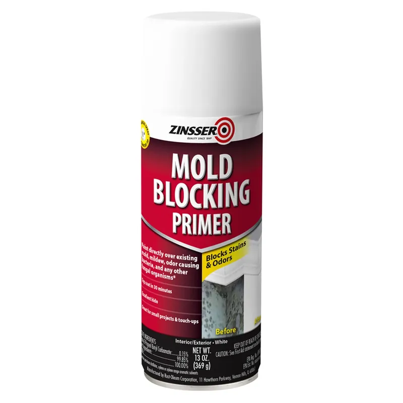 Mold Blocking White Water-based Alkyd Spray Primer 13 Oz