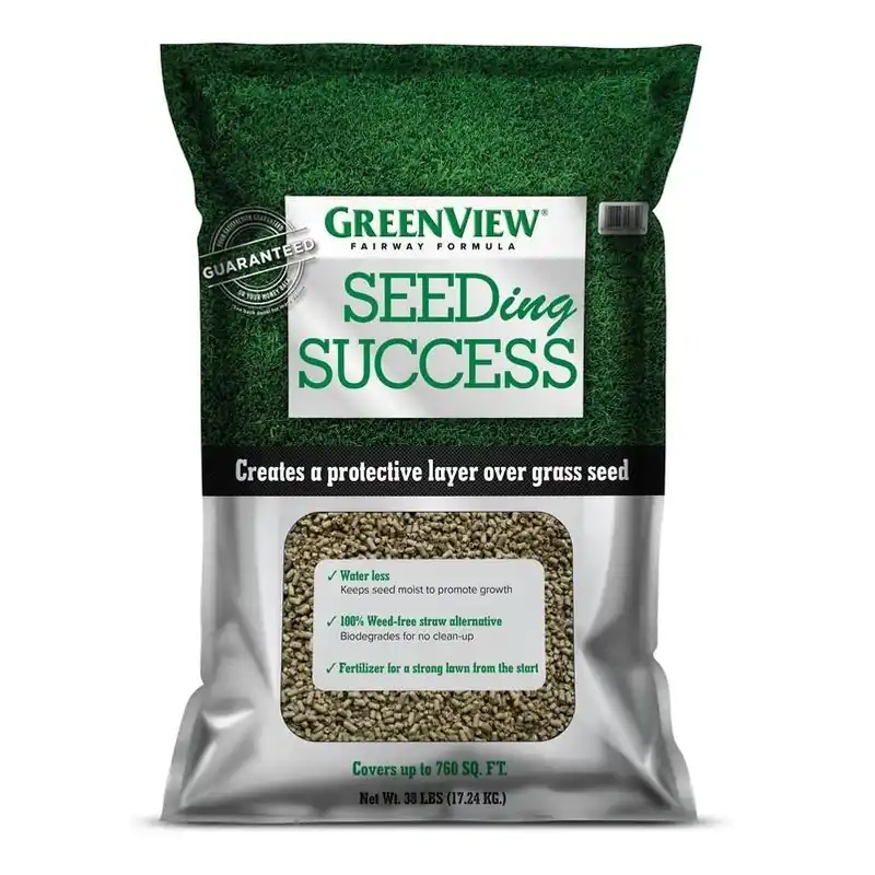 Seeding Success All‑grass Sun & Shade Seed Mulch – 38 lb