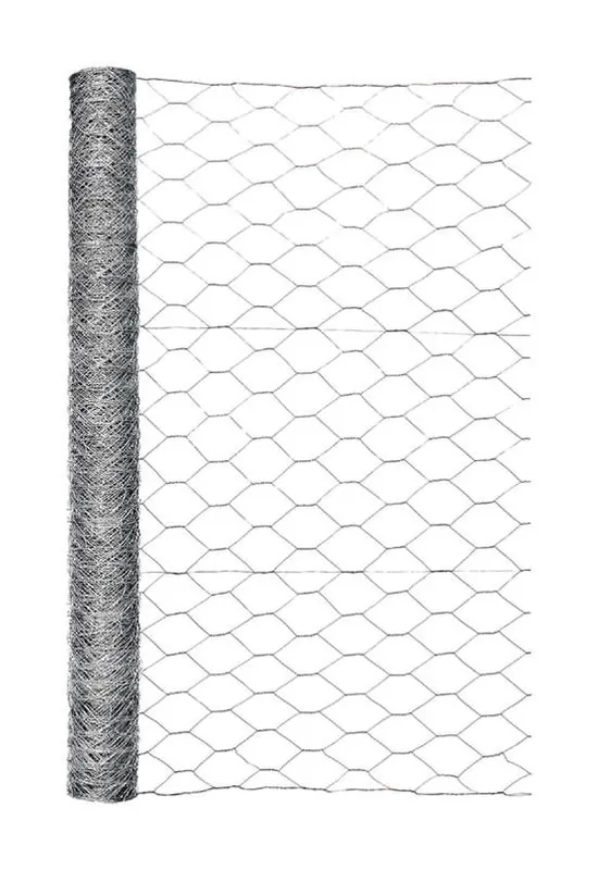 Galvanized Poultry Netting, 2-in. Mesh, 36-in. X 50-ft.