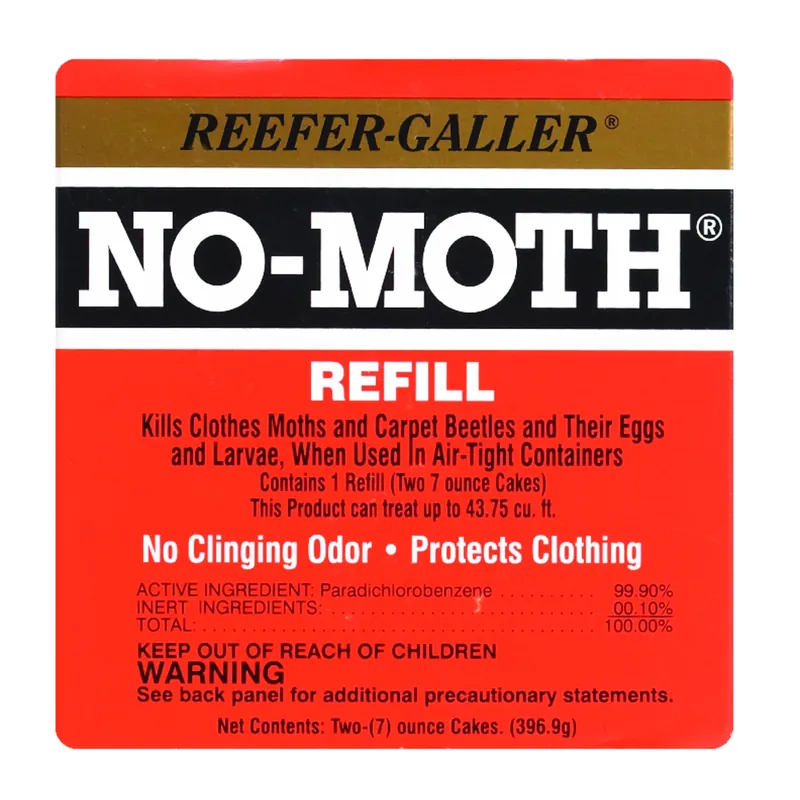 Reefer-galler No-moth Moth Balls 7 Oz