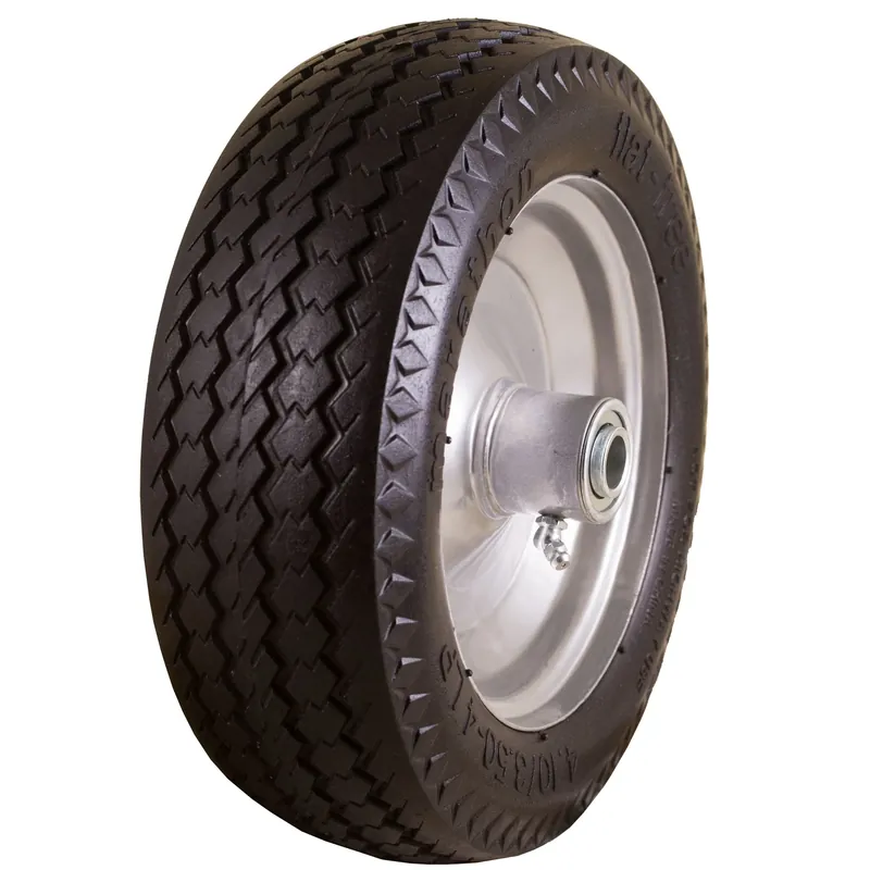 4 In. D X 10.3 In. D 300 Lb. Cap. Offset Hand Truck Tire Polyurethane 1 Pk