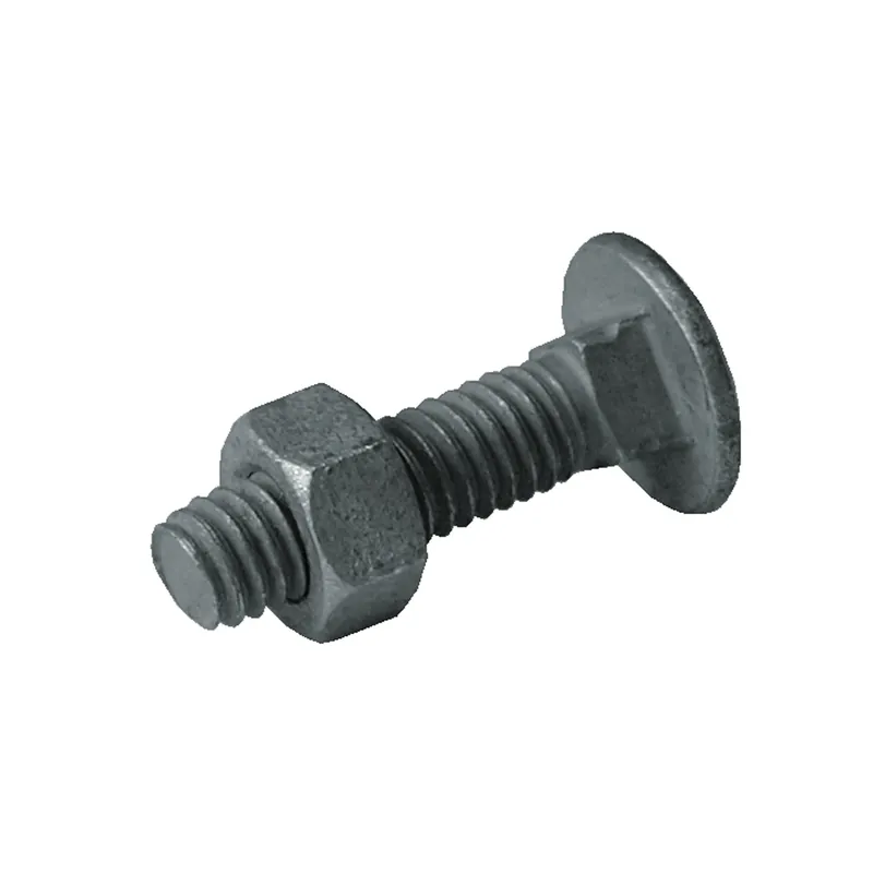 5/16 In. X 1-1/4 In. L Galvanized Steel Carriage Bolt 20 Pk