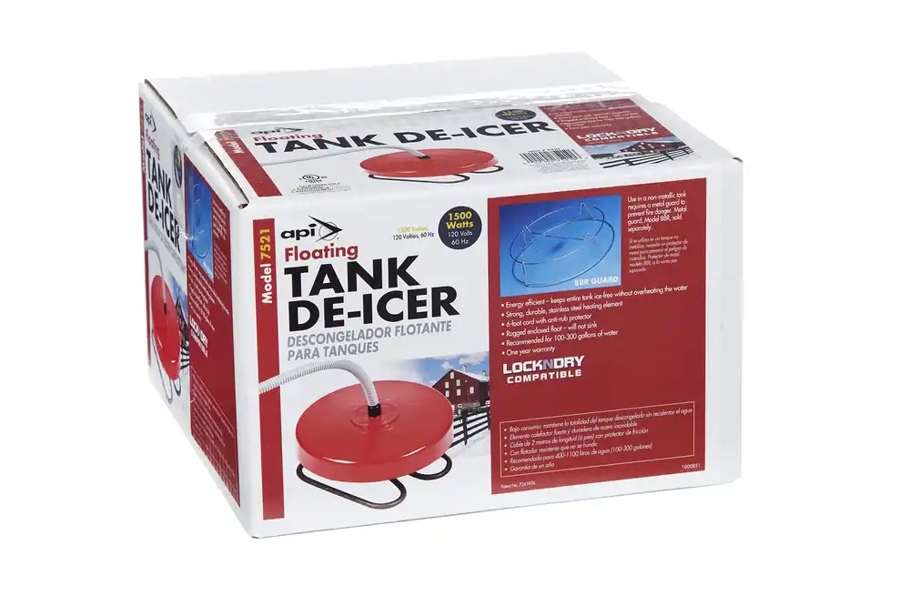 1500 Watt Floating De-icer With 6 Ft Power Cord Model 7521