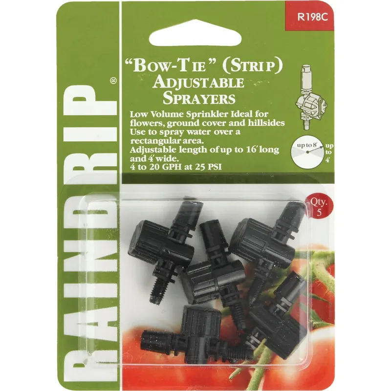Strip Drip Irrigation Micro Spray 12 Gph 5 Pk