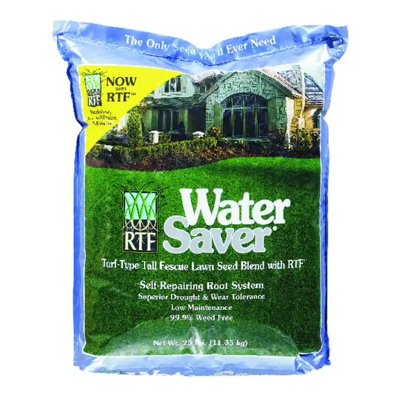 Grass Seed, Rhizomatous Tall Fescue, 25 Lbs., Covers 2,500 Sq. Ft.