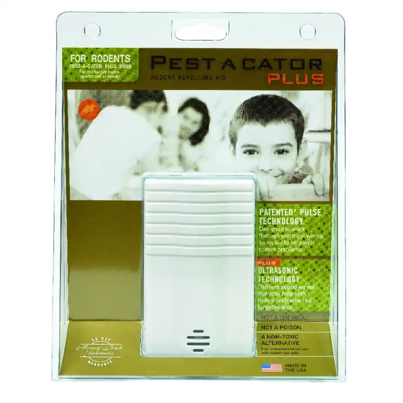 Plus 2000 Plug-in Electronic Pest Repeller For Rodents 1 Pk