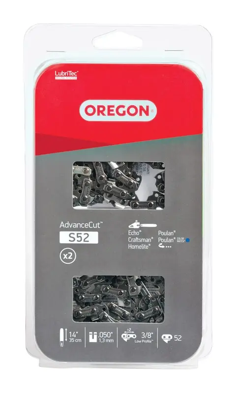 Advancecut S52t 14 In. Chainsaw Chain 52 Links