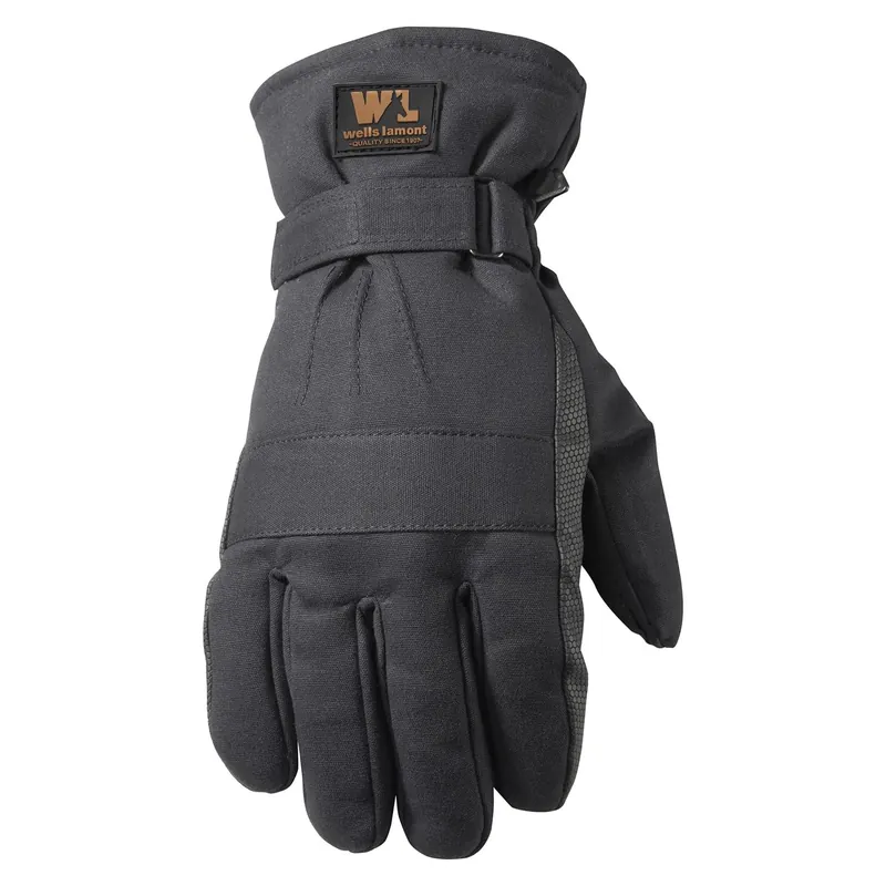 Men‘s Outdoor Winter Gloves Black L 1 Pk