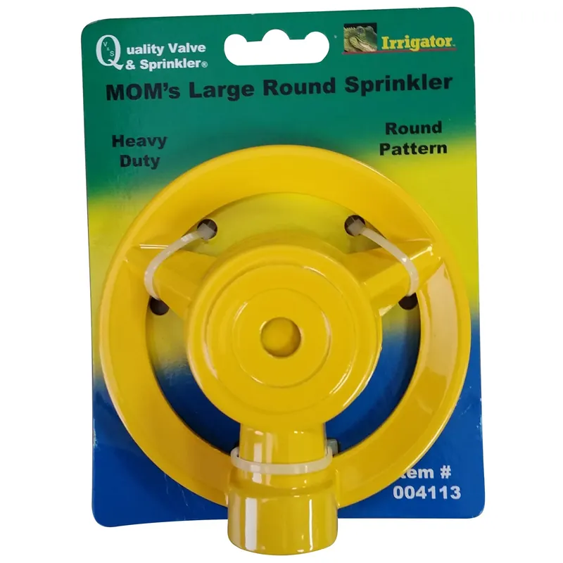 Metal Ring Base Irrigator Sprinkler 700 Sq Ft 1 Pk