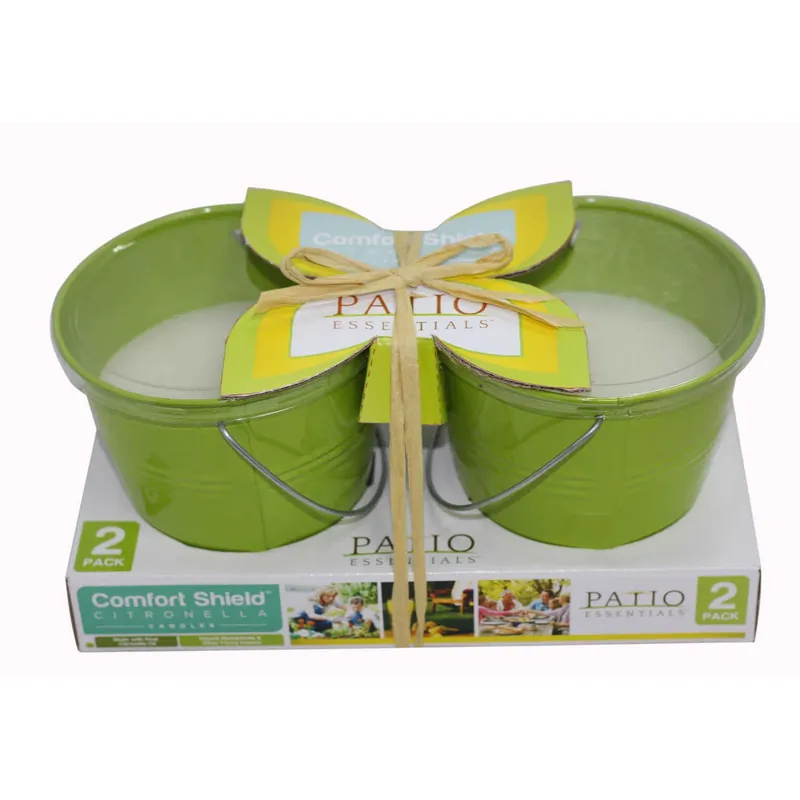 Citronella Bucket Candle For Mosquitoes/other Flying Insects 10 Oz