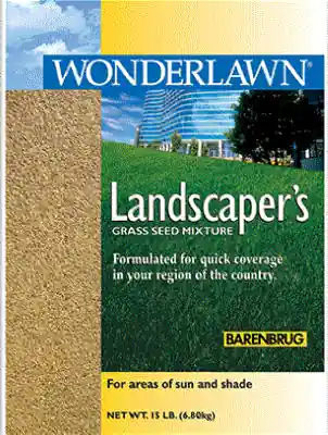 Landscaper All-purpose Grass Seed Mix, 15 Lbs., Covers 3,000 Sq. Ft.