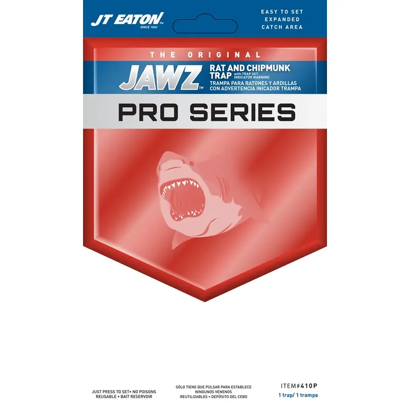 Jawz Pro Series Small Snap Trap For Chipmunks And Rats 1 Pk