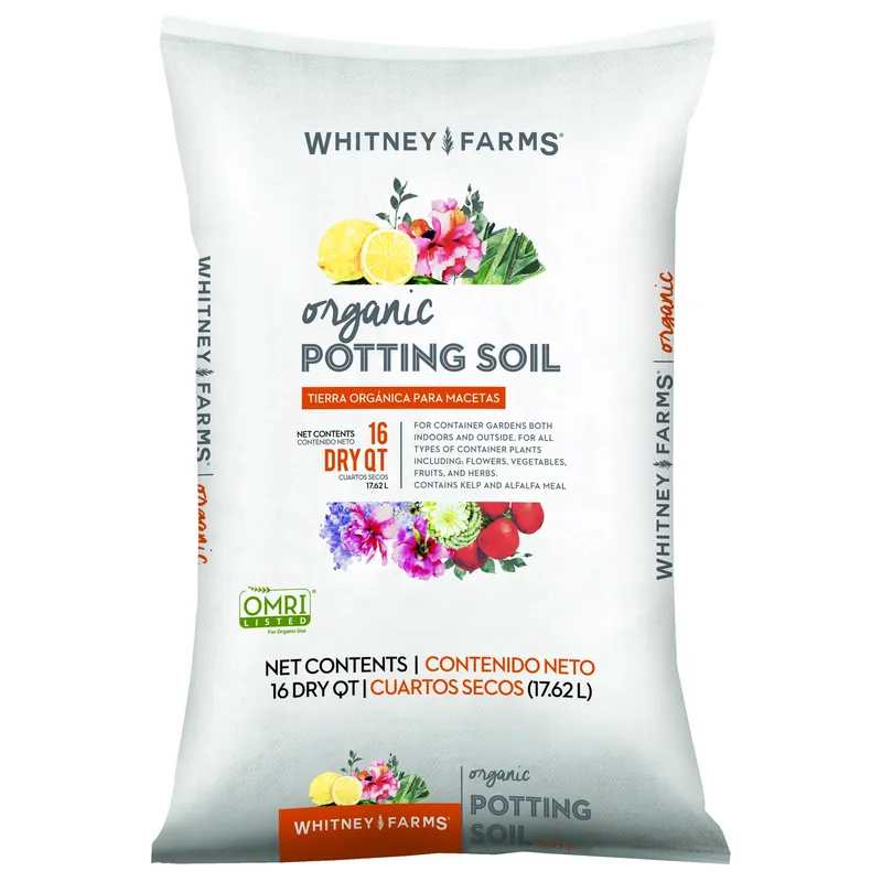 Organic All Purpose Potting Soil 16 Quart - Premium Blend For All Plants
