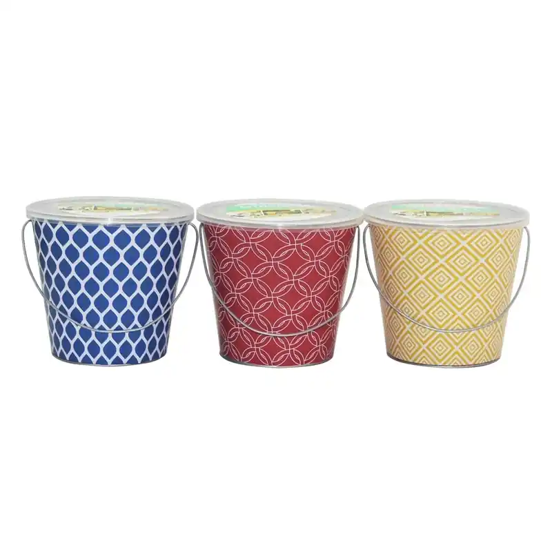 Citronella Bucket Candle For Mosquitoes/other Flying Insects 18 Oz