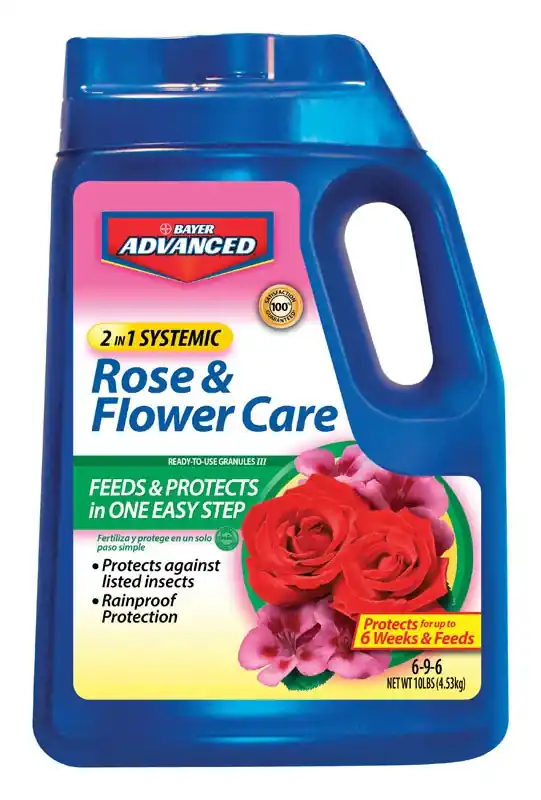 2-in-1 Systemic Rose & Flower Care Granules Plant Food 10 Lb