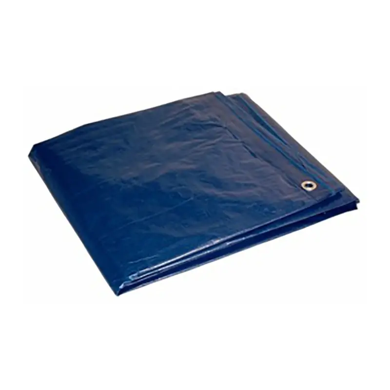 8 Ft. W X 10 Ft. L Heavy Duty Blue Polyethylene Tarp - Model 80810